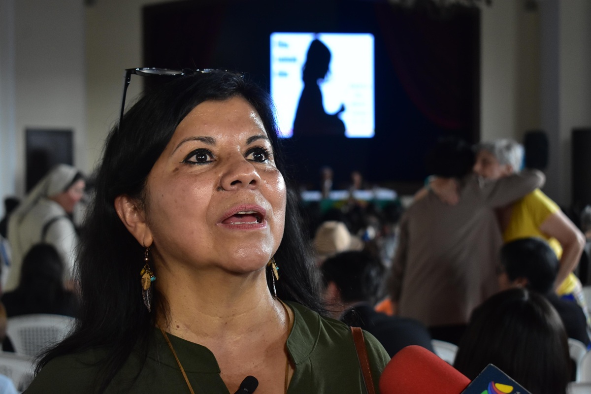 Ninfa Alarcón en informe de la ODAGH
