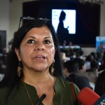Ninfa Alarcón, a cargo del programa de derechos de niñez y adolescencia de la ODHAG