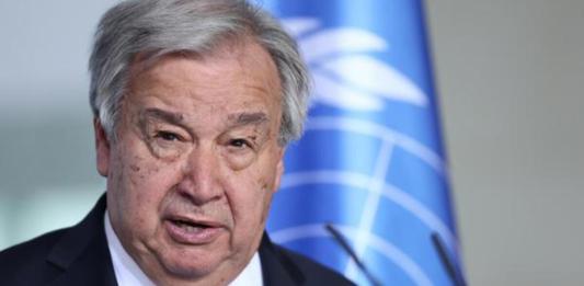  El secretario general de la ONU, Antonio Guterres.