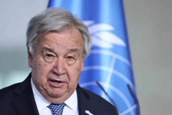 Antonio Guterres, Secretario General de la ONU El secretario general de la ONU, Antonio Guterres.