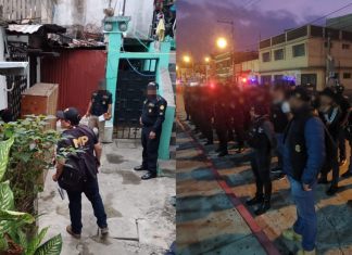 Autoridades realizan dos operativos en seguimiento a casos por extorsión.