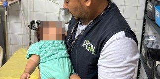 PGN rescata a bebé de tres meses tras captura de su madre de origen hondureño