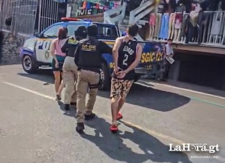 La Policía Nacional Civil (PNC) informó este viernes 23 de mayo sobre la captura y expulsión del pais de dos presuntos pandilleros salvadoreños. Foto La Hora: PNC