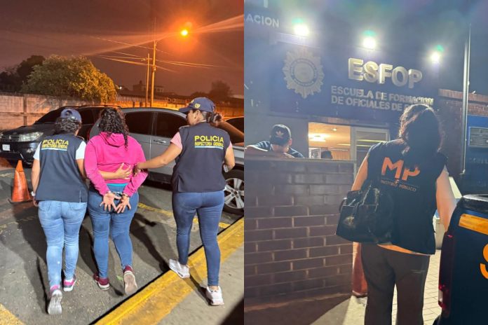PNC destruccion de registros Captura por delitos de destrucción de registros informaticos a una agente de la PNC pronta a oficial tercero