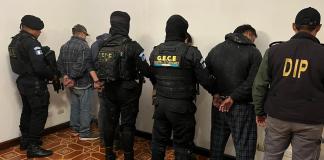 Narcolaboratorio en San José Pinula: PNC identifica al mexicano y guatemaltecos capturados PNC identifica a los guatemaltecos y el mexicano capturados en el narcolaboratorio de San José Pínula