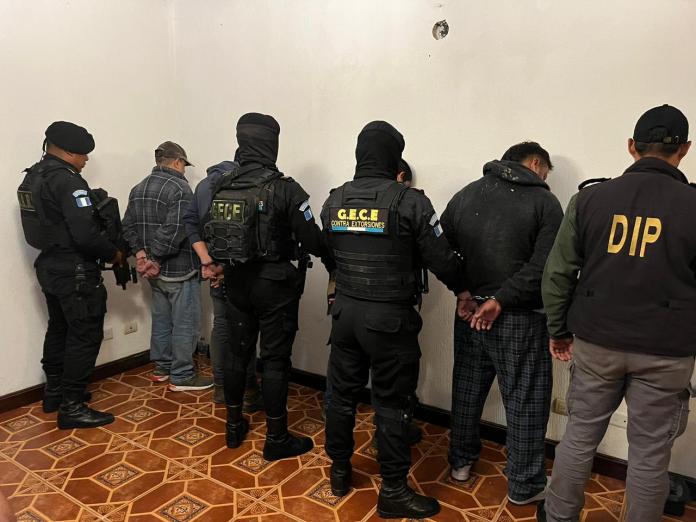 PNC PNC identifica a los guatemaltecos y el mexicano capturados en el narcolaboratorio de San José Pínula