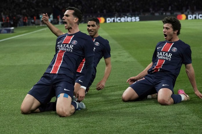 EL PSG avanzó a la final de la Champions League