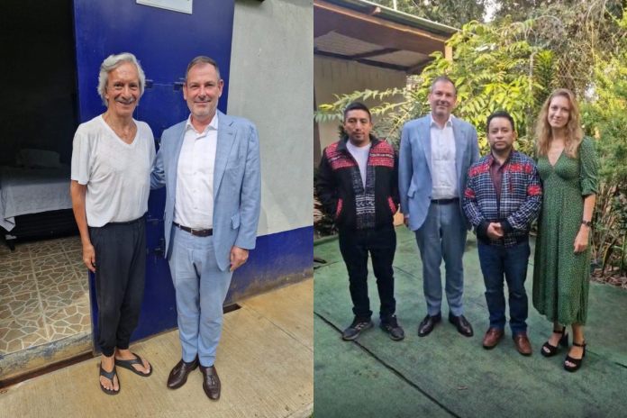 Paises Bajos debido proceso El Embajador de Países Bajos, Arjen van den Berg, durante su visita a Jose Rubén Zamora, Luis Pacheco y Héctor Chaclán resalto el respeto al debido proceso en sus respectivos casos.