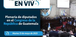 RETRANSMISIÓN: Plenaria de diputados en el Congreso de la República de Guatemala