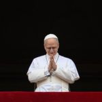 El Papa León XIV en la Basilica de San Pedro en el Vaticano. Foto La Hora: Vatican News