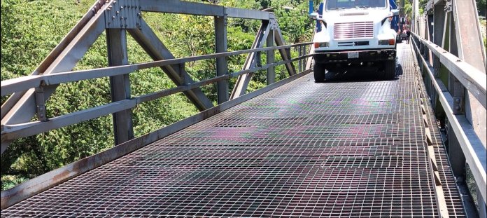 CIV culmina trabajos de reparaciones en el puente Chixoy de la ruta RN-7W