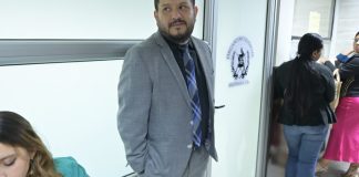 Ramiro Muñoz recibió su cuarta condena ante los tribunales, el país. Foto La Hora: Fabricio Alonzo