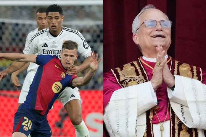 Real Madrid y Barcelona Papa León XIV