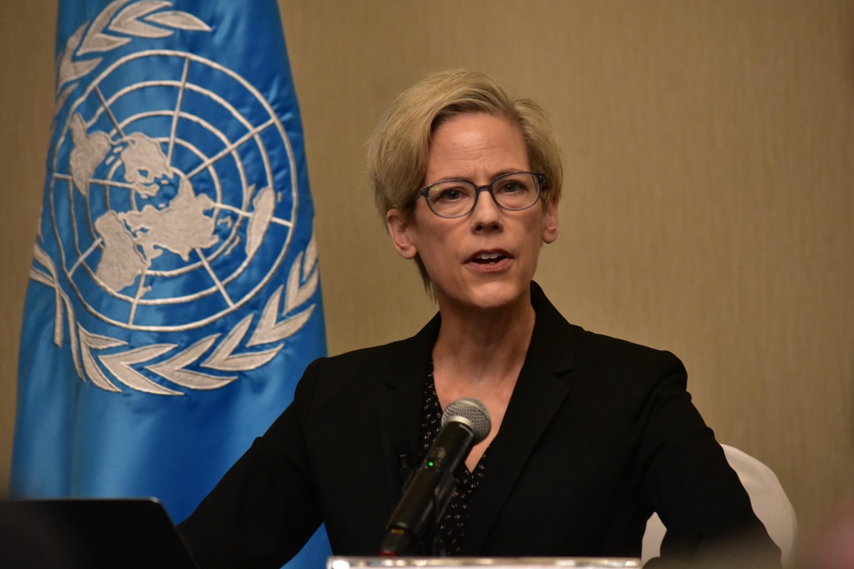 Relatora especial de las Naciones Unidas Margaret Satterthwaite