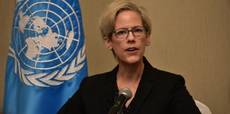 Relatora especial de las Naciones Unidas Margaret Satterthwaite