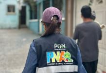 PGN rescato al menor junto a su hermana adolescente luego de una trifulca en la zona 3 de Mixco. Foto La Hora: OMPNA de Mixco