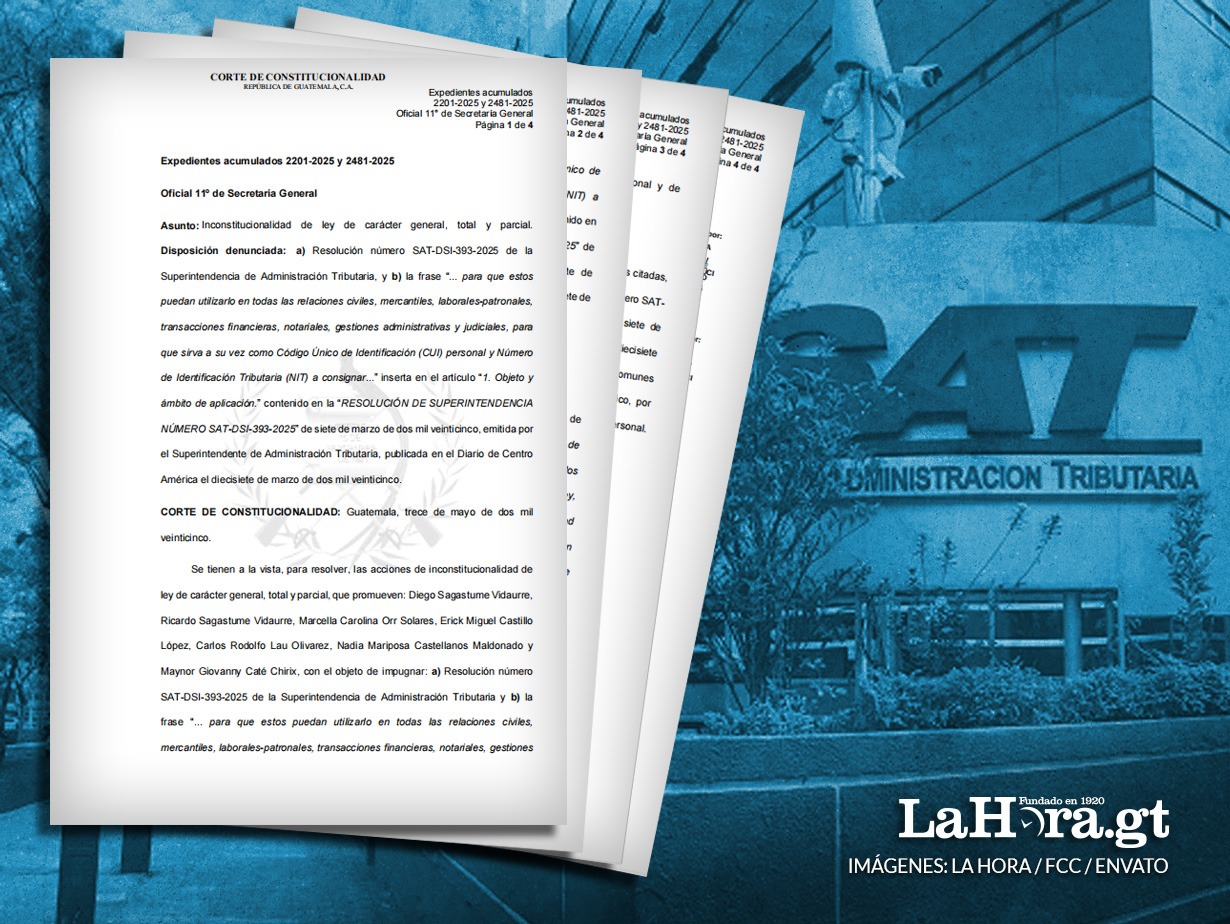 Armonización CUI y NIT: CC suspende provisionalmente resolución de la SAT