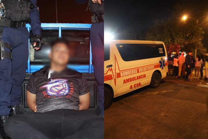 Sicario ataque armado padre e hijo Un sicario es capturado por agentes de la PNC tras presuntamente realizar un ataque armado en contra de un padre y su hijo en zona 6.