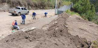 Socavamiento en bulevar Tubac ya se encuentra mitigado, paso será habilitado parcialmente