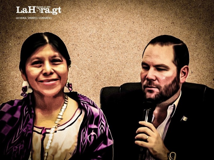 Sonia Gutierrez Alvaro Arzu Escobar El Congreso de la República se ha paralizado y ha dejado señalamiento entre diputados. Foto: La Hora