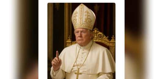 Tras broma de querer “ser el Papa”, Donald Trump recurre a la IA para ilústralo.