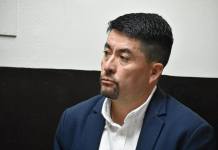 Víctor Alvarizaes, ex alcalde de Santa Catarina Pínula, deberá enfrentar prisión por el caso de Campaña Negra, contra Sebastián Siero. Foto La Hora: Daniel Ramírez.