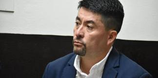 Víctor Alvarizaes, ex alcalde de Santa Catarina Pínula, deberá enfrentar prisión por el caso de Campaña Negra, contra Sebastián Siero. Foto La Hora: Daniel Ramírez.