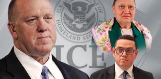 Tom Homan, Consuelo Porras y Ángel Pineda