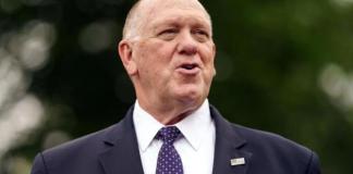 El zar fronterizo de la Casa Blanca, Tom Homan, habla con los medios en la Casa Blanca, Washington, DC, EE.UU., el 29 de mayo de 2025. Foto La Hora: EFE.