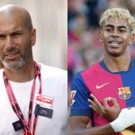 Zidane y Lamine Yamal