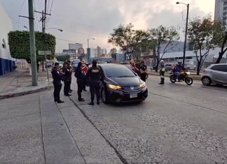 La mañana de este jueves 22 de mayo se registró un ataque armado en la Avenida Petapa y 36 calle de la zona 12. Foto La Hora: Captura de Pantalla.