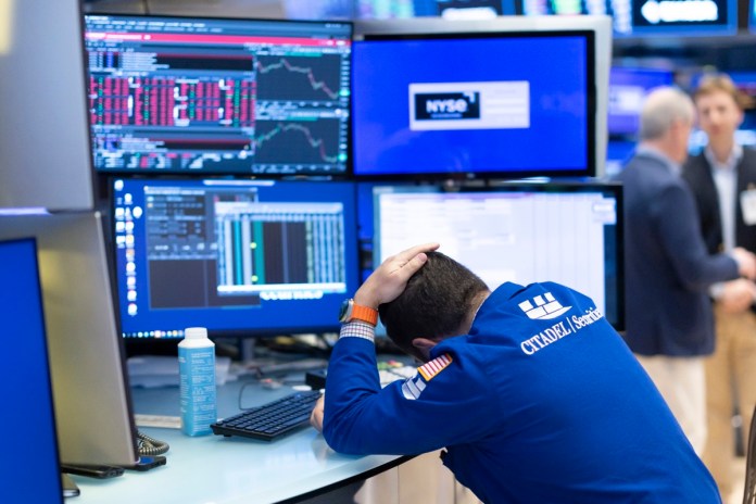 Archivo de la bolsa de valores de en Nueva York. Foto La Hora: EFE