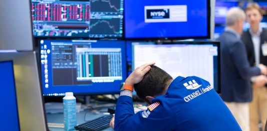 Archivo de la bolsa de valores de en Nueva York. Foto La Hora: EFE