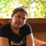 La mamá de Melisa Palacios recordó a su hija como una persona con un gran corazón, responsable e inteligente. Foto La Hora: Instituto de la Víctima