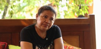 La mamá de Melisa Palacios recordó a su hija como una persona con un gran corazón, responsable e inteligente. Foto La Hora: Instituto de la Víctima