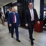 Henry Arriaga logró su reelección como decano de la Faculta de Derecho de la USAC. Foto La Hora: Facultad de Derecho USAC