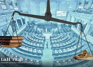 Aunque se les aumentó el sueldo a los diputados, el trabajo legislativo desde febrero mermó. Arte: La Hora / Alejandro Ramírez