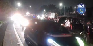 Un ataque armado se registró en la bajada de Villalobos. Foto La Hora: PMT Villa Nueva