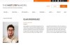 Captura de pantalla de la página de The History Makers que muestra la biografía del presunto responsable del tiroteo de Washington Elías Rodríguez. Foto La Hora: EFE