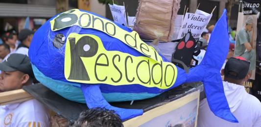 OJ pactó incrementos al bono del pescado, de Navidad y mensuales. Foto La Hora: Fabricio Alonzo