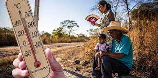 Se espera el inicio de la canícula para mediados de junio en Guatemala. Diseño La Hora / Roberto Altán.