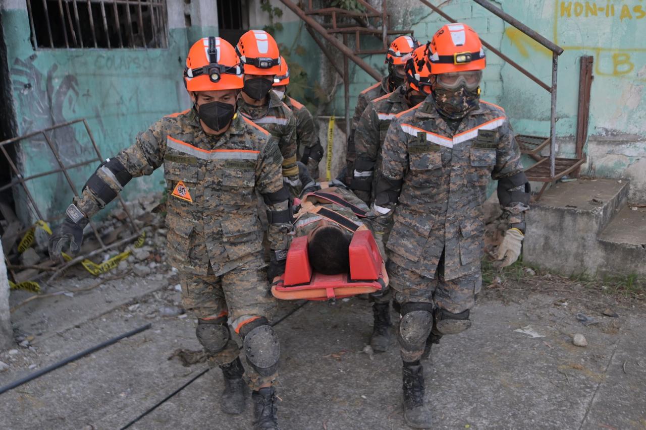 Centam Guardian 2025: Ejército y cuerpos de socorro realizan simulacro de sismo y rescate