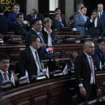 Los jefes de los bloques Unionista, Valor, Vamos y la facción de la UNE, buscan liderar el Congreso desde las últimas semanas. Foto: La Hora / José Orozco