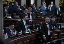 Los jefes de los bloques Unionista, Valor, Vamos y la facción de la UNE, buscan liderar el Congreso desde las últimas semanas. Foto: La Hora / José Orozco