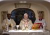 El papa León XIV acudió a las Grutas Vaticanas en el primer domingo como pontífice. Foto: VaticanNews