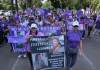 Manifestantes exigen el traslado del caso de Melisa Palacios a la capital. Foto La Hora: Fabricio Alonzo