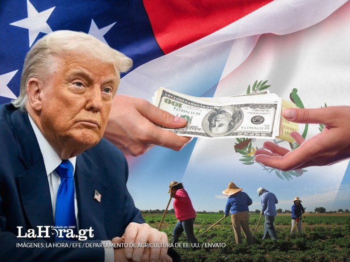 Migrantes se verán afectados por la medida de Trump. Diseño La Hora: Alejandro Ramírez