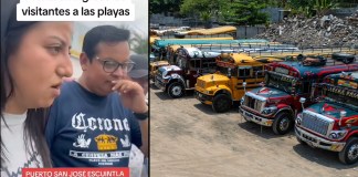 La Municipalidad del Puerto San José explicó la razón de la restricción a buses. Foto La Hora: RRSS / Municipalidad del Puerto San José