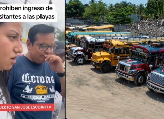 La Municipalidad del Puerto San José explicó la razón de la restricción a buses. Foto La Hora: RRSS / Municipalidad del Puerto San José