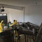 La PNC localizó un narcolaboratorio en San José Pinula. Foto La Hora: PNC